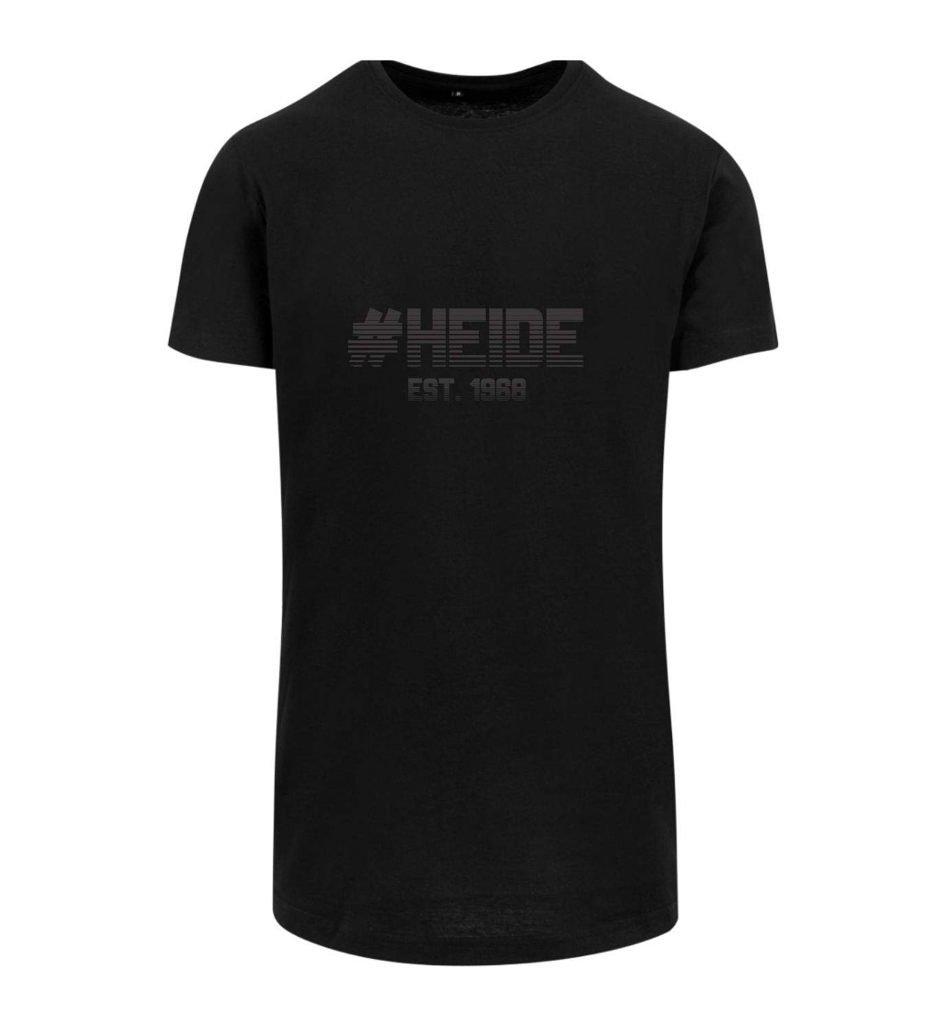Oversize Shirt #Heide - Black on Black