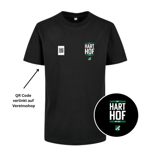 T-Shirt QR Code FSV Harthof